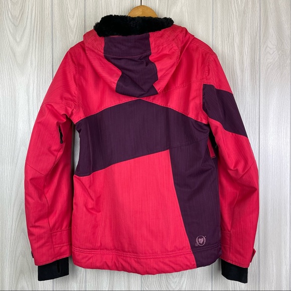 Obermeyer ‘Sara’ Outdoor Ski / Snowboarding Winter Nylon Zip Uo Jacket - Picture 6 of 8
